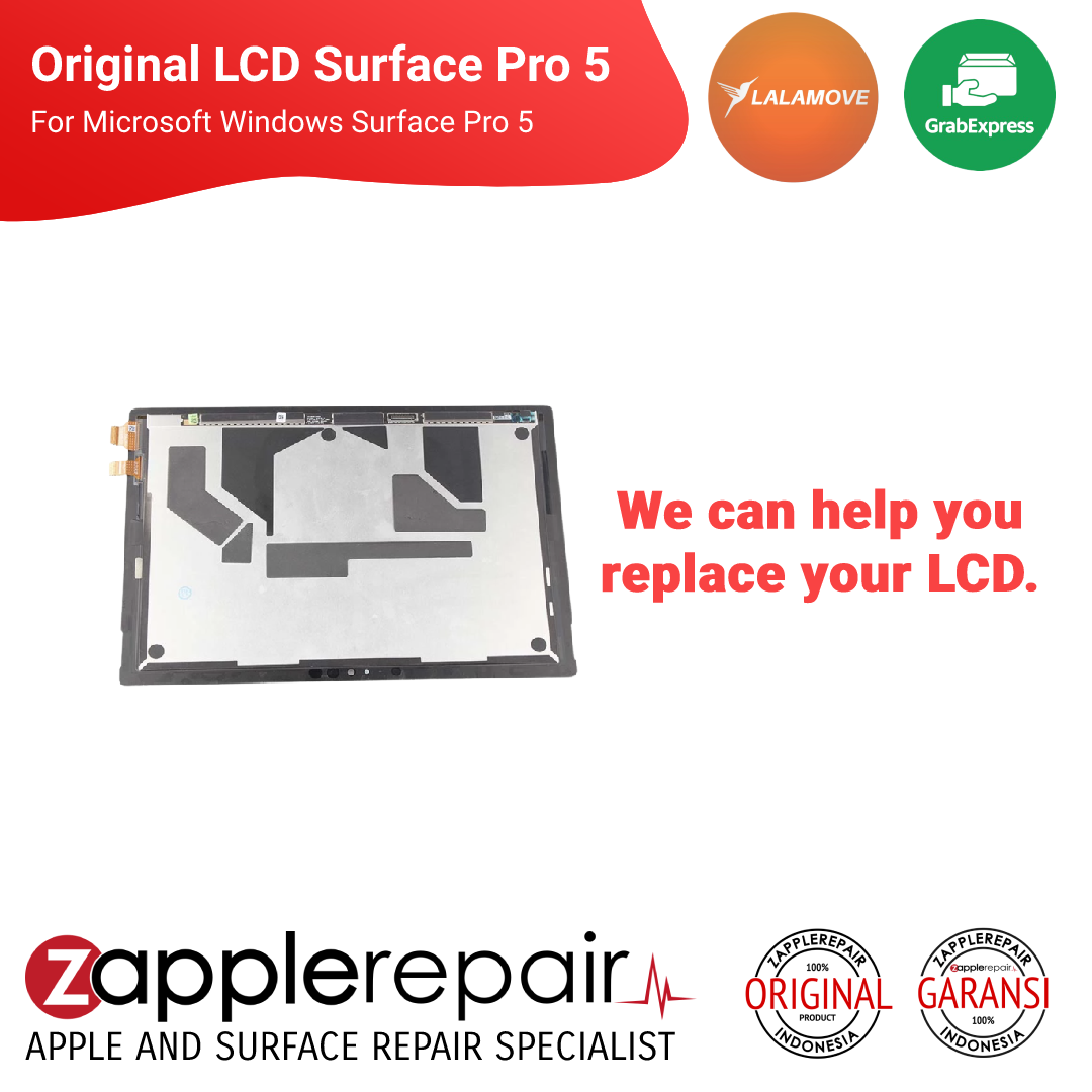 Surface Pro 5 LCD Back